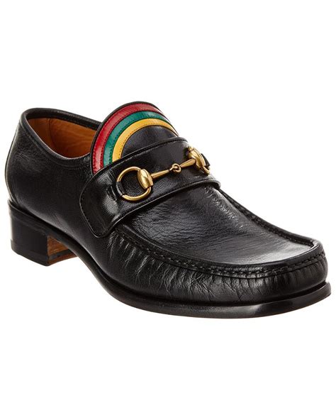 gucci vegas rainbow loafers men|Gucci loafers for men.